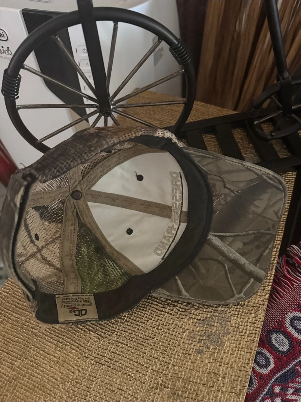 Realtree Camo Mesh Back Trucker Hat - Green/Brown/Black